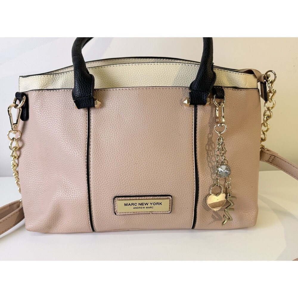 Marc New York Andrew Marc Light Pale Pink Crossbody Hand Bag Purse